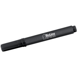 Pennarello indelebile nero punta larga 1-4 mm asciugatura rapida superfici lisce e porose uso professionale elettricisti