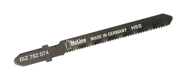 Set 5 lame HSS per taglio curvo acciaio 1-3 mm lamiere sottili uso elettrico