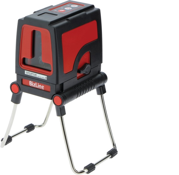 Livella laser autolivellante 2 fasci classe II portata 20 m uso interno ed esterno