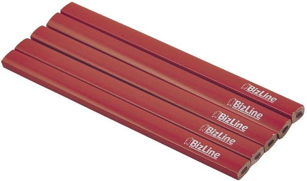 Matita carpentiere 18 cm mina HB marcatura precisa su legno e cemento