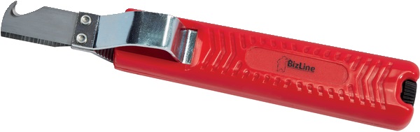 Coltello spelacavi lama a gancio auto-orientabile per cavi rotondi 8-28 mm uso professionale