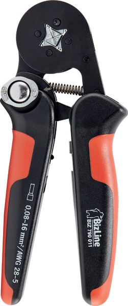 Crimpatrice puntali 0,08-16 mm² manico bimateriale ergonomico per elettricisti