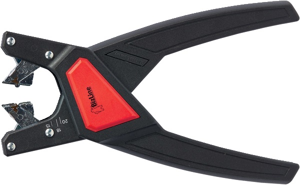 Pinza spelacavi automatica 6-16 mm² ergonomica per installatori elettrici cavi rotondi piatti semi-piatti