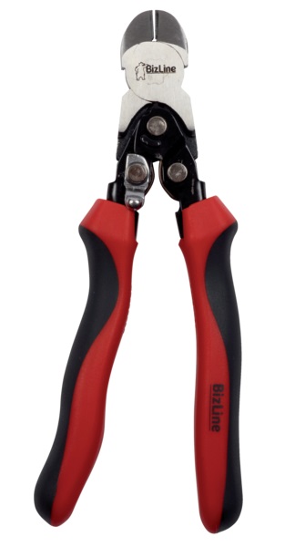 Pinza tagliente 180 mm sforzo ridotto acciaio carbonio manico bimateriale elettricisti