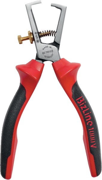 Pinza spelafili 160 mm isolata 1000 V per cavi 5-10 mm² con manico bimateriale ergonomico per lavori elettrici sicuri e precisi
