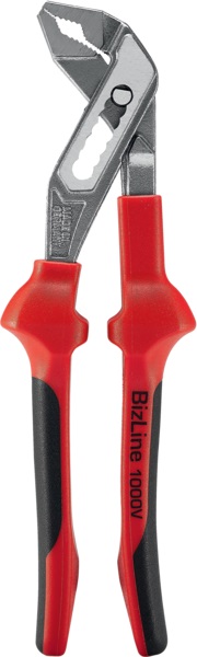 Pinza multipresa isolata 1000 V 250 mm manico bimateriale cerniera chiusa per installazioni elettriche sicure