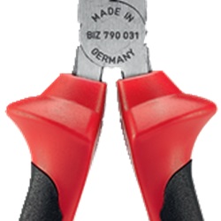 Pinza becchi lunghi 200 mm isolata 1000 V manico bimateriale per elettricisti professionisti