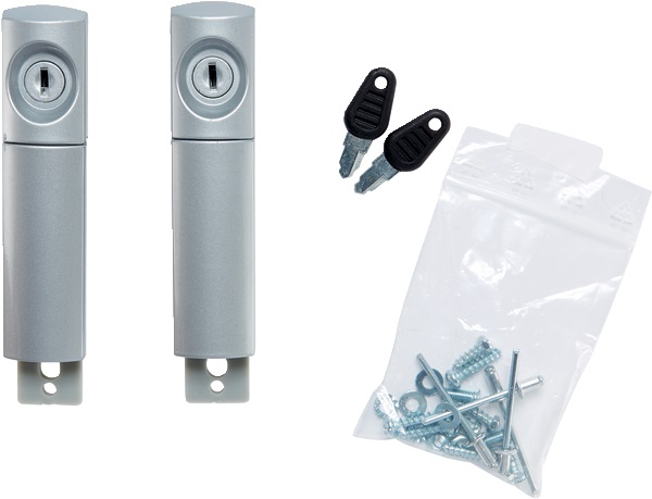 Serrature ricambio BIZ valigette 790502/790503/700064 con chiavi vite rivetto montaggio rapido