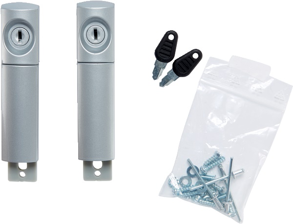 Serrature ricambio BIZ valigette 790502/790503/700064 con chiavi vite rivetto montaggio rapido