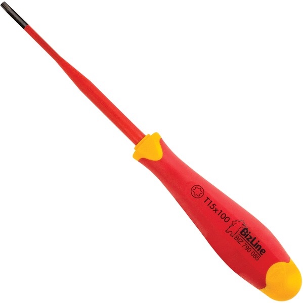 Giravite i-SLIM Torx T15 x 100 mm isolato 1000 V lama sottile per installazioni elettriche professionali
