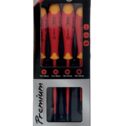 Set 4 cacciaviti i-SLIM Torx® isolati 1000 V premium per elettricisti professionisti