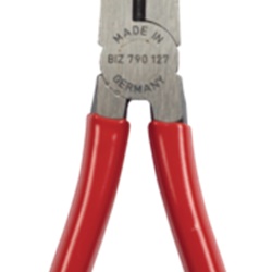 Pinza a becchi lunghi 200 mm manico bimateriale antiscivolo precisione elettronica telefonia