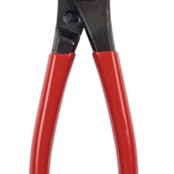 Tronchese rinforzato 180 mm tagliente diagonale acciaio finitura lucida manico PVC antiscivolo per elettricisti