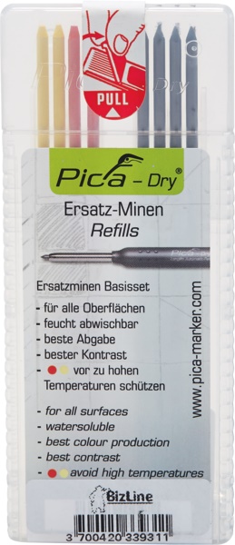 Mina di ricambio PICA DRY BIZ 790 2 per marcatori precisione tracciature nitide durata lunga