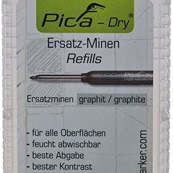 Mina di ricambio per matita mina grafite PICA DRY BIZ 790 214 (x 10)