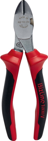 Pinza tagliente rinforzata 160 mm isolata 1000 V manico bimateriale rivestimento cromato per installazioni elettriche sicure