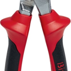 Pinza da taglio rinforzata 200 mm isolata 1000 V manico bimateriale ergonomico per lavori elettrici sicuri