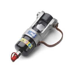 Testa oleodinamica compressione 230 kN per connettori elettrici fino a 630 mm² uso industriale