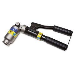 Foralamiere oleodinamico HT-FL75 foratura fino 140 mm su acciaio inox, dolce, plastica, vetroresina, testa girevole 360° ergonomico