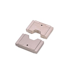 Coppia matrici esagonali 50kN DIN48 per crimpatrice capicorda professionale