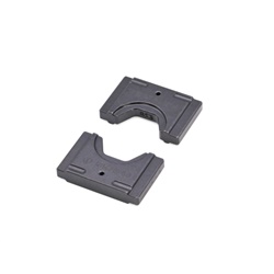 Coppia matrici esagonali 50kN DIN48 per crimpatrice capicorda professionale