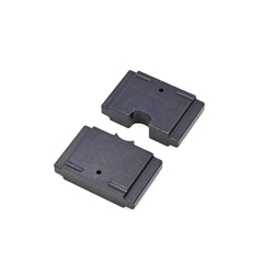 Coppia matrici 50kN per isolati 10mmq uso crimpatrice capicorda professionale