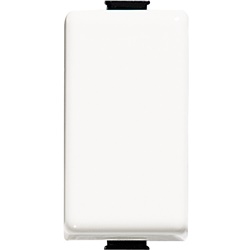 Deviatore unipolare 16A 1 modulo antibatterico bianco per impianti elettrici civili