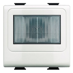 Rilevatore movimento PIR Matix Green Switch SCS incasso 2 moduli controllo illuminazione ambienti interni