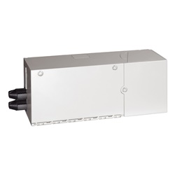 CSOE modulo distribuzione ottica 8 unità abitative FTTH con supporti e splitter integrati per connessione fibra edificio residenziale