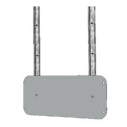 Supporto murale BTNET metallo per 3 moduli CSOE installazione elettrica
