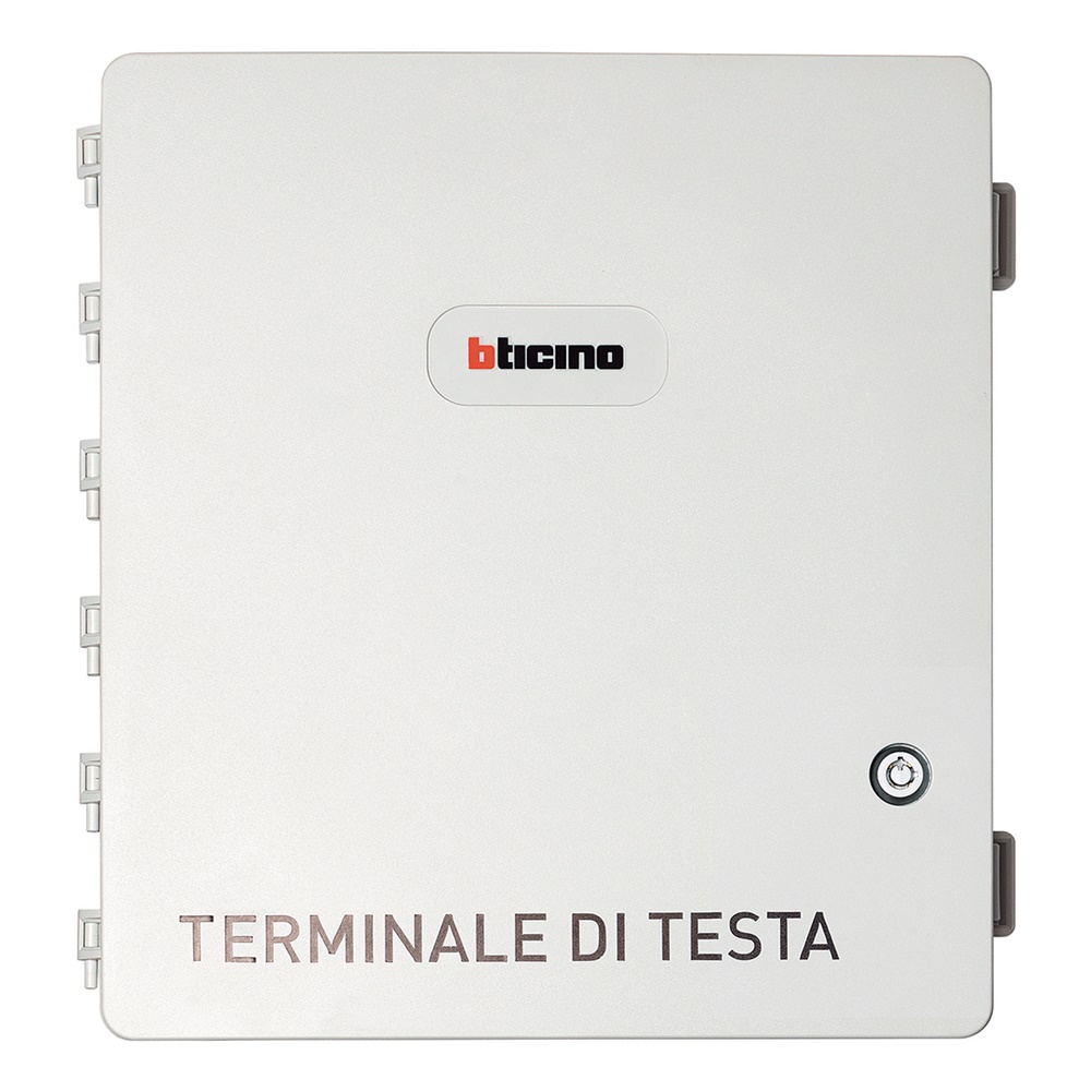 Scatola terminazione testa BTNET 8 porte SC/APC preterminati per uso residenziale parete