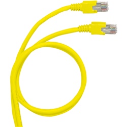 Patch cord RJ45 Cat6A S/FTP 1m cavo schermato guaina PVC rete dati alta protezione
