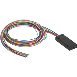 Kit breakout 6 fibre per connessioni fibra ottica 250µm su connettori 900µm, alta affidabilità rete