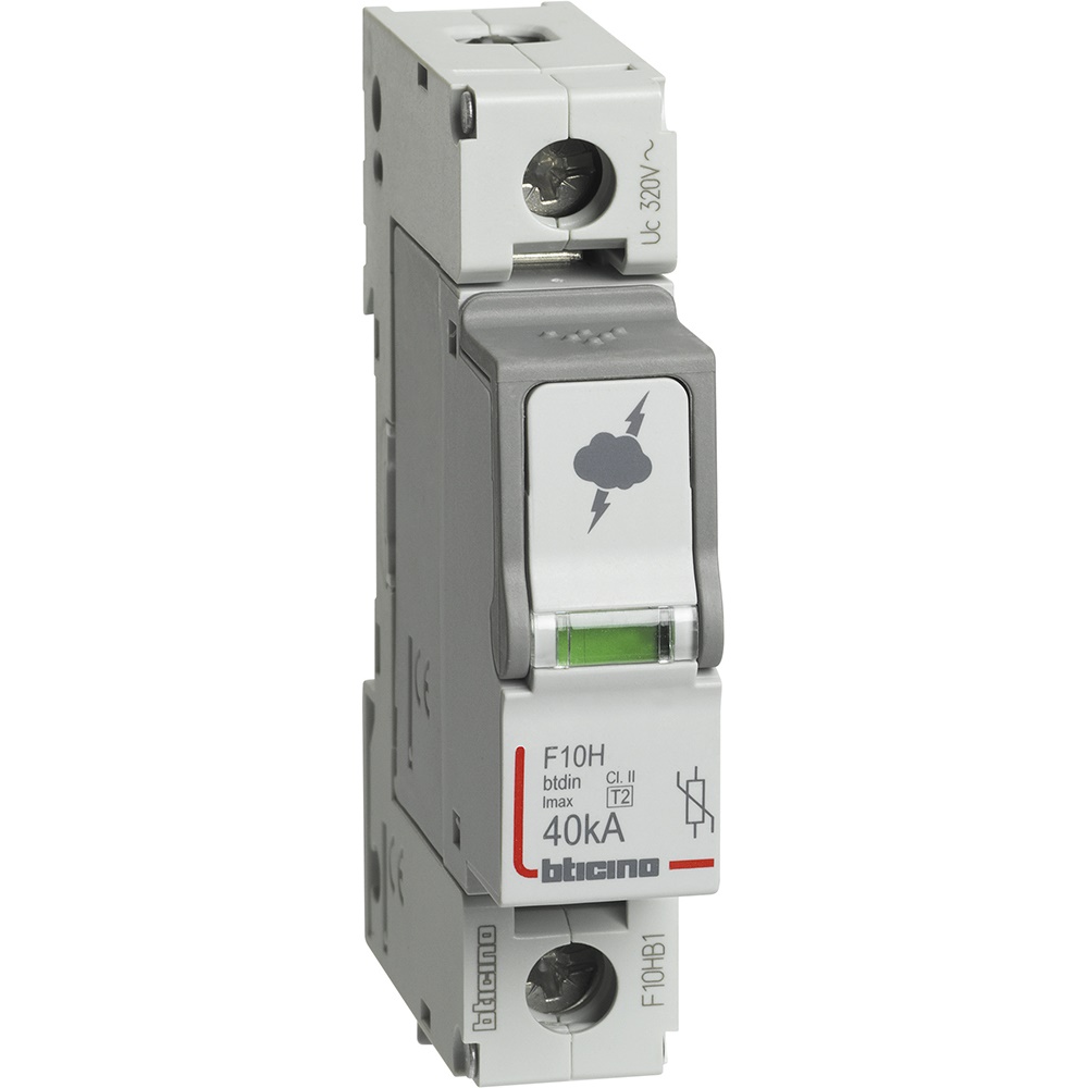 Limitatore sovratensione SPD T2 40KA 1P monofase protezione impianti elettrici