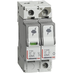 Limitatore sovratensioni SPD T2 40kA 1P+N compatto per reti TT sicurezza impianti elettrici
