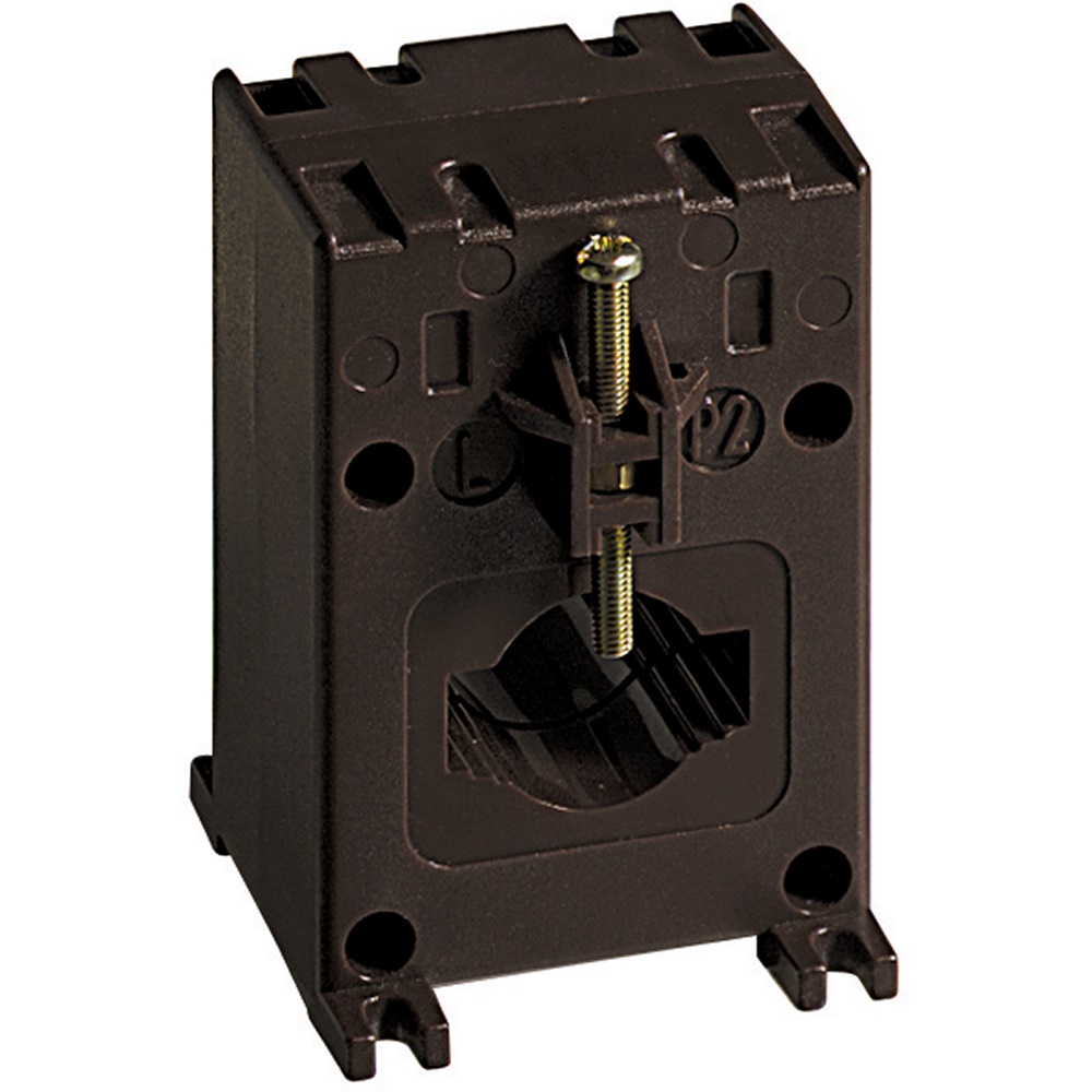 Trasformatore corrente amperometrico 600A per barre 40,5x10,5 mm installazione elettrica industriale e civile