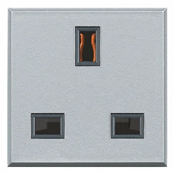 Presa elettrica AXOLUTE 2P+T 13A 250V standard britannico BS per installazioni sicure e affidabili