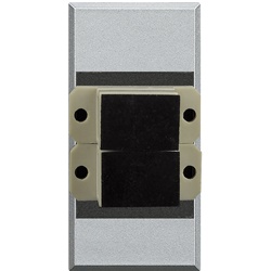 Connettore ottico SC duplex modulari per cavo fibra ottica postazione lavoro serie civile Axolute