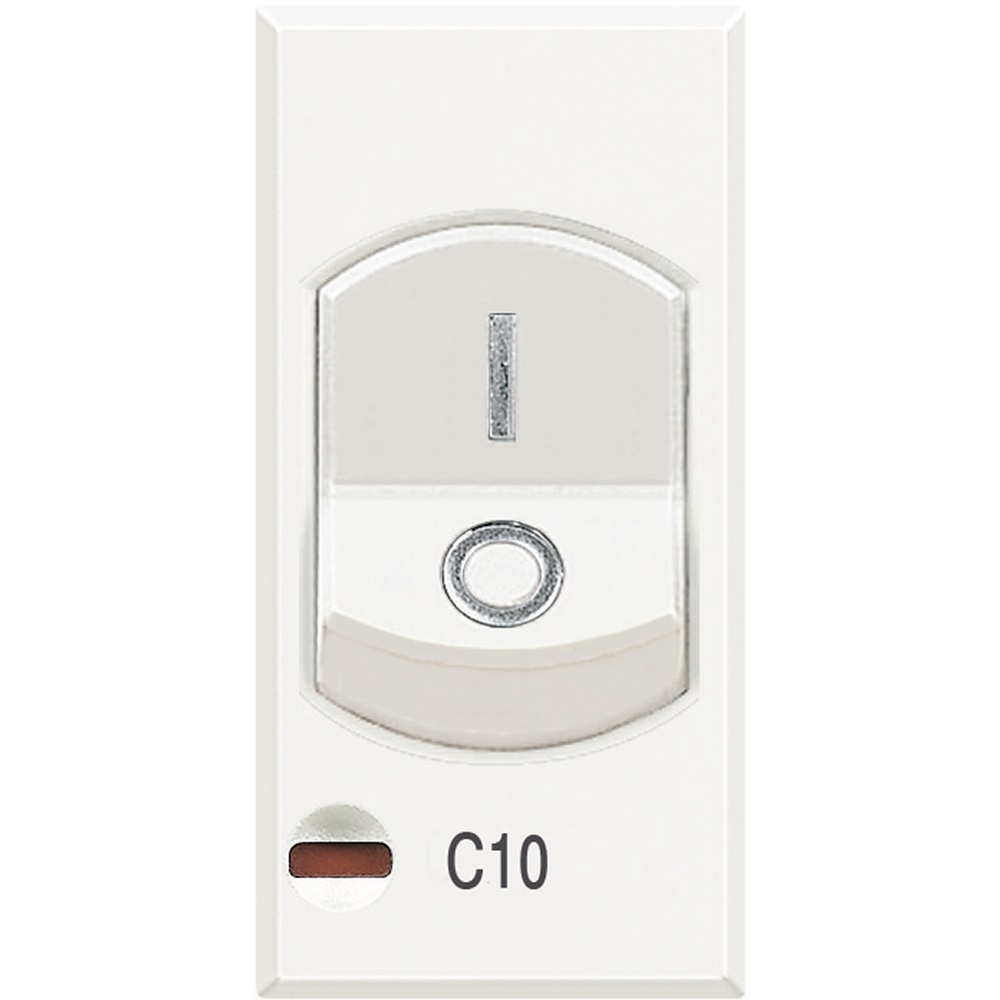 Interruttore magnetotermico Axolute 1P+N 10A 3kA protezione impianti elettrici domestici e industriali