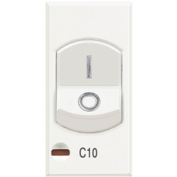 Interruttore magnetotermico Axolute 1P+N 10A 3kA protezione impianti elettrici domestici e industriali