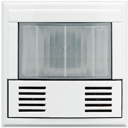 Green Switch sensore doppia tecnologia PIR+Ultrasuoni rilevamento presenza illuminazione incasso Axolute IP20 2 moduli