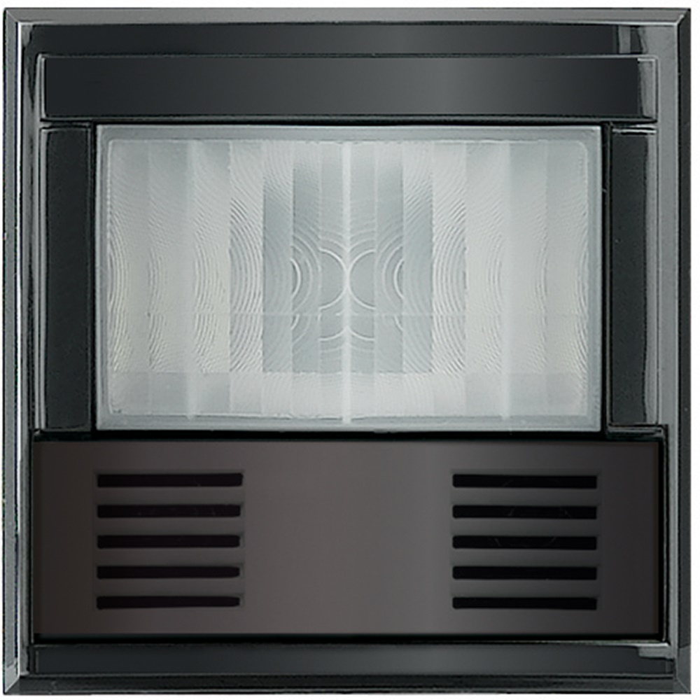 Interruttore Green Switch PIR+US antracite 230V 2 moduli sensore presenza luminosità