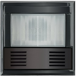 Interruttore Green Switch PIR+US antracite 230V 2 moduli sensore presenza luminosità