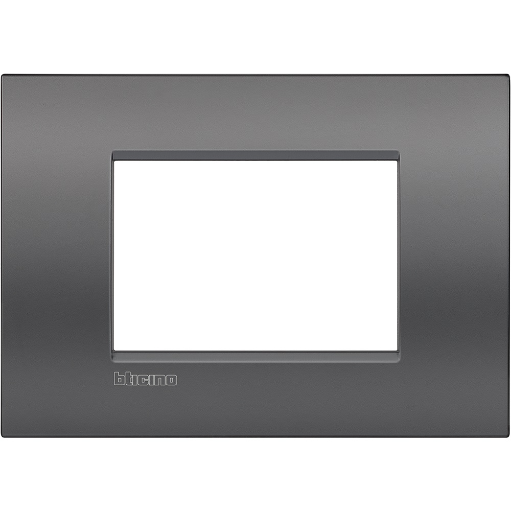 Placca metallica AIR 3 moduli 3P per installazioni esterne street