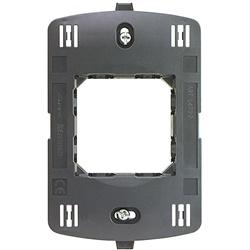Supporto modulare 2 moduli orizzontale/verticale per impianti elettrici incasso