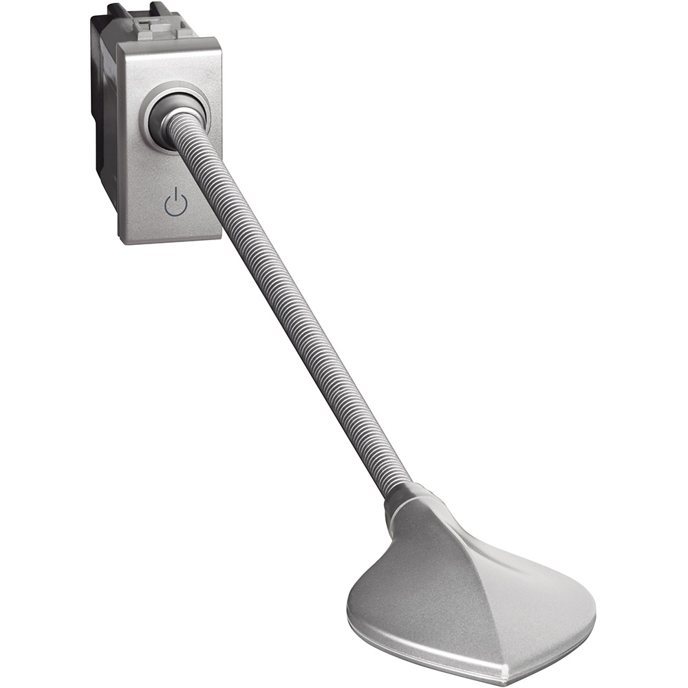 Lampada da lettura dimmerabile LED con braccio flessibile 31 cm per letto