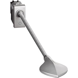Lampada da lettura dimmerabile LED con braccio flessibile 31 cm per letto