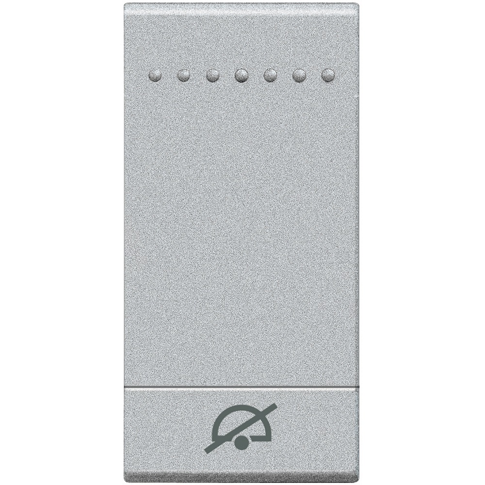 Copritasto LL 1 modulo segnalazione Do Not Disturb per impianti elettrici professionali