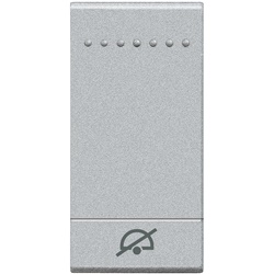 Copritasto LL 1 modulo segnalazione Do Not Disturb per impianti elettrici professionali