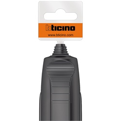 Presa standard bipasso 10/16A 2P+T antracite installazioni civili